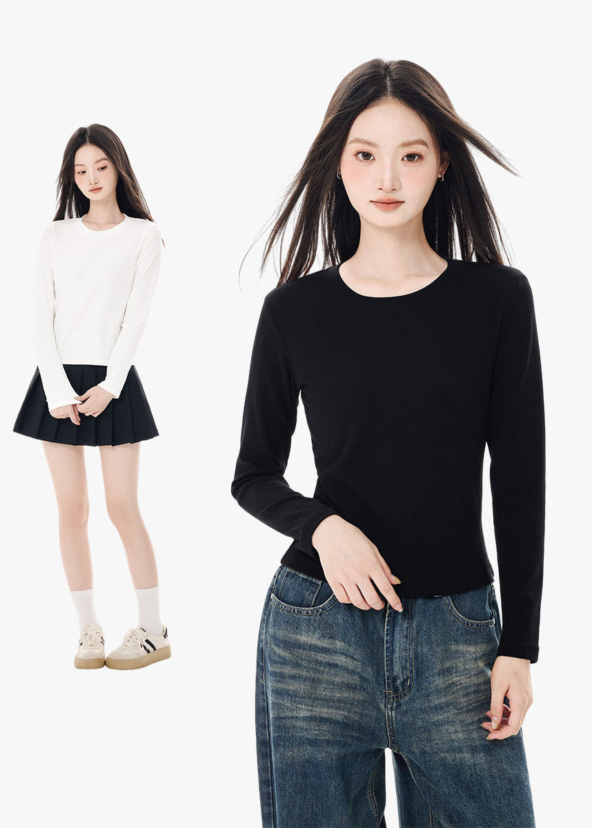 Long-Sleeve Schoolgirl Shirt