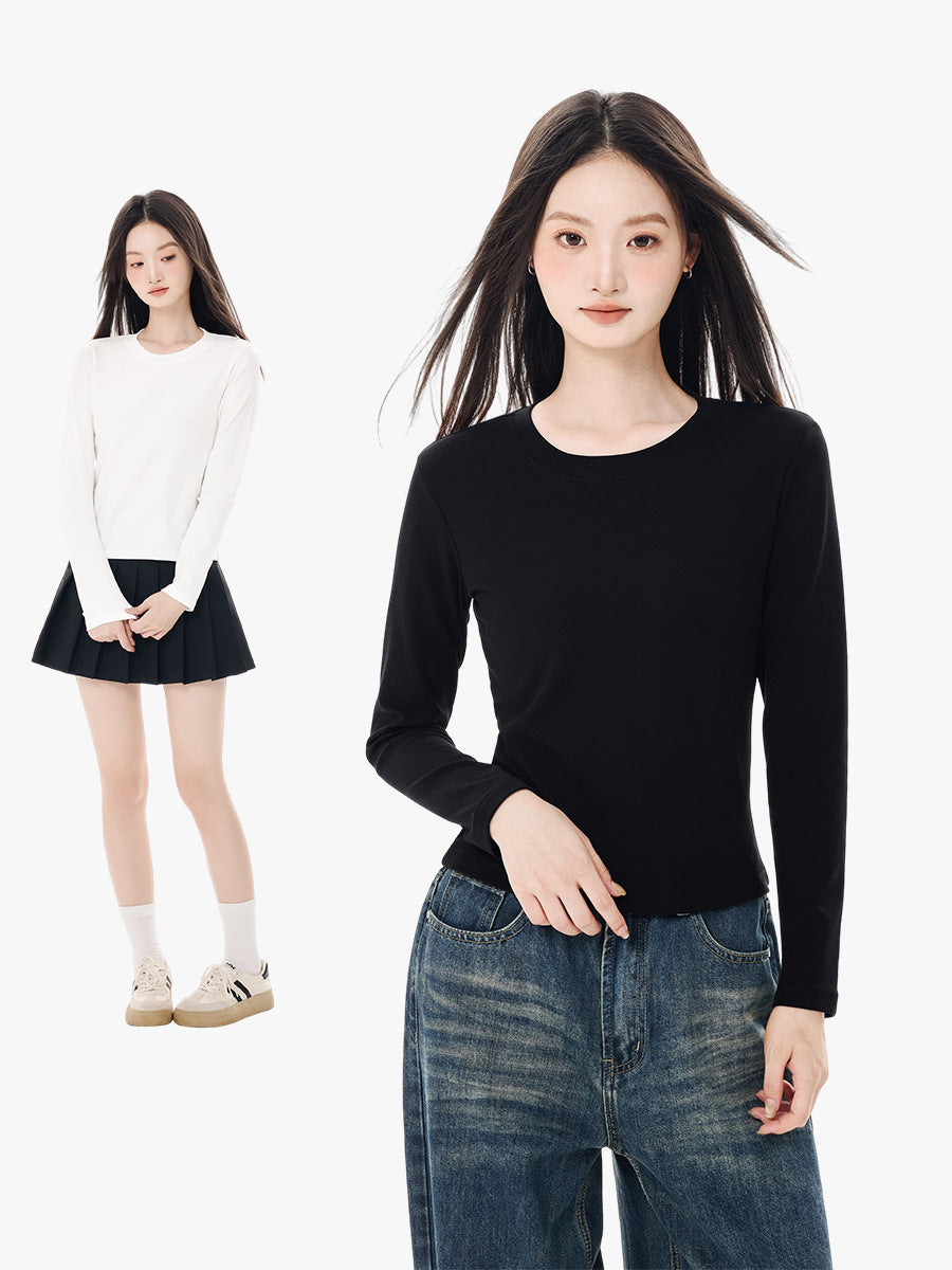 Long-Sleeve Schoolgirl Shirt